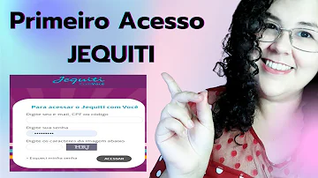 Como ver o cadastro da Jequiti?