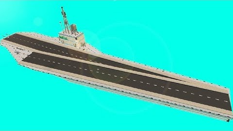 Aircraft Carrier Inspired By GameMania™ // SIMPLE SANDBOX 2 // Build Showcase