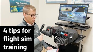 Flight sim training tips - 4 ways pilots can make training more realistic (Honeycomb and MSFS)