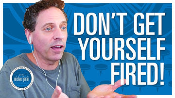 013 - How To Get Fired From Your First Job - Screenwriters Need To Hear This with Michael Jamin