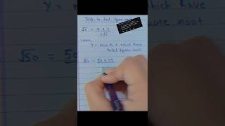 Square root trick✨@Radhazzz #shortvideo#students #fypシ#maths #relatable#nancykiduniya #trending
