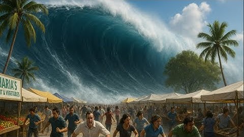 Mega Tsunami 2025: Doomsday Scenario – European Nations Submerged Underwater