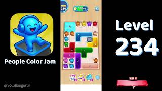 π¨ People Color Jam Level 234 Walkthrough π | Solutionguruji