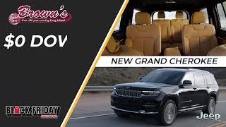 Brown's Jeep Chrysler Dodge Ram in Patchogue | New Grand Cherokee | Black Friday Offer