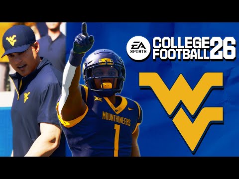 Rebuilding West Virginia in College Football 26! The Return of Rich Rodriguez!