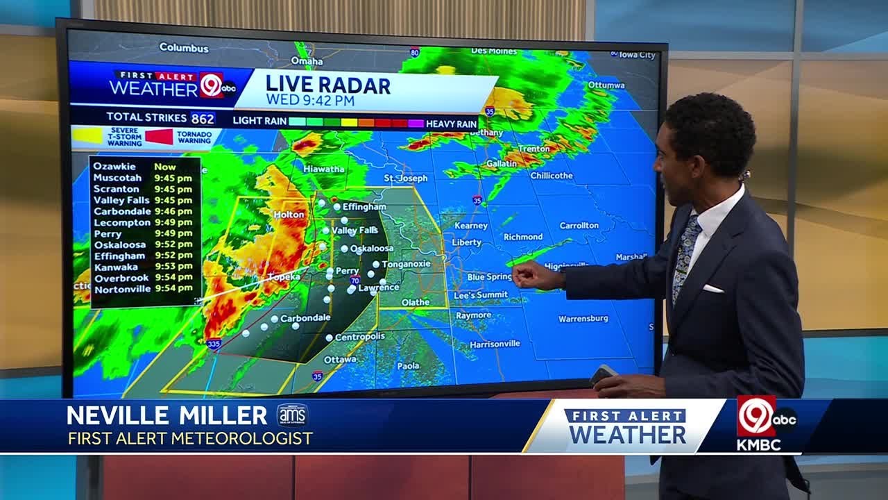 Kansas City weather: Metro area under severe thunderstorm watch until 3 ...
