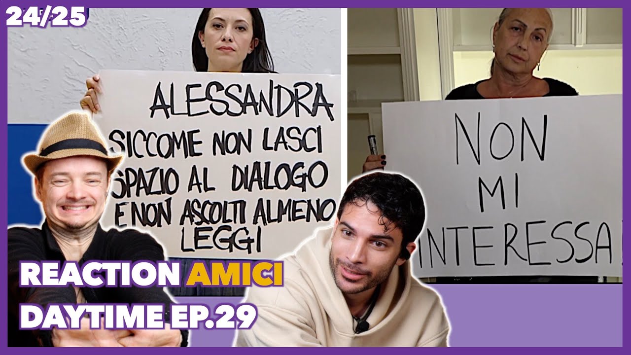 Furiosa la Celentano: duro scontro con la Lettieri! Reaction Amici Daytime ep.29