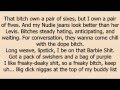 Azealia Banks - Barbie Shit (Lyric Video)