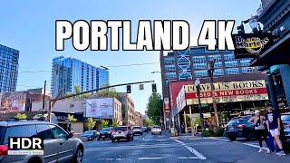 Downtown Portland Driving Tour 4K HDR