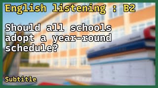 English Listening practice ( B2 ) | Subtitle | Broadcast | Debate #241