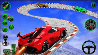 Ultimate Mega Ramp Impossible Stunts Racing Simulator 3D - Android Gameplay screenshot 3