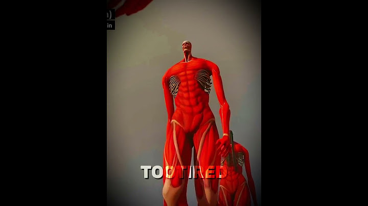 When You Realize the TRUE size of Titan💀 (SHOCKING) #attackontitan #anime #titan #aot