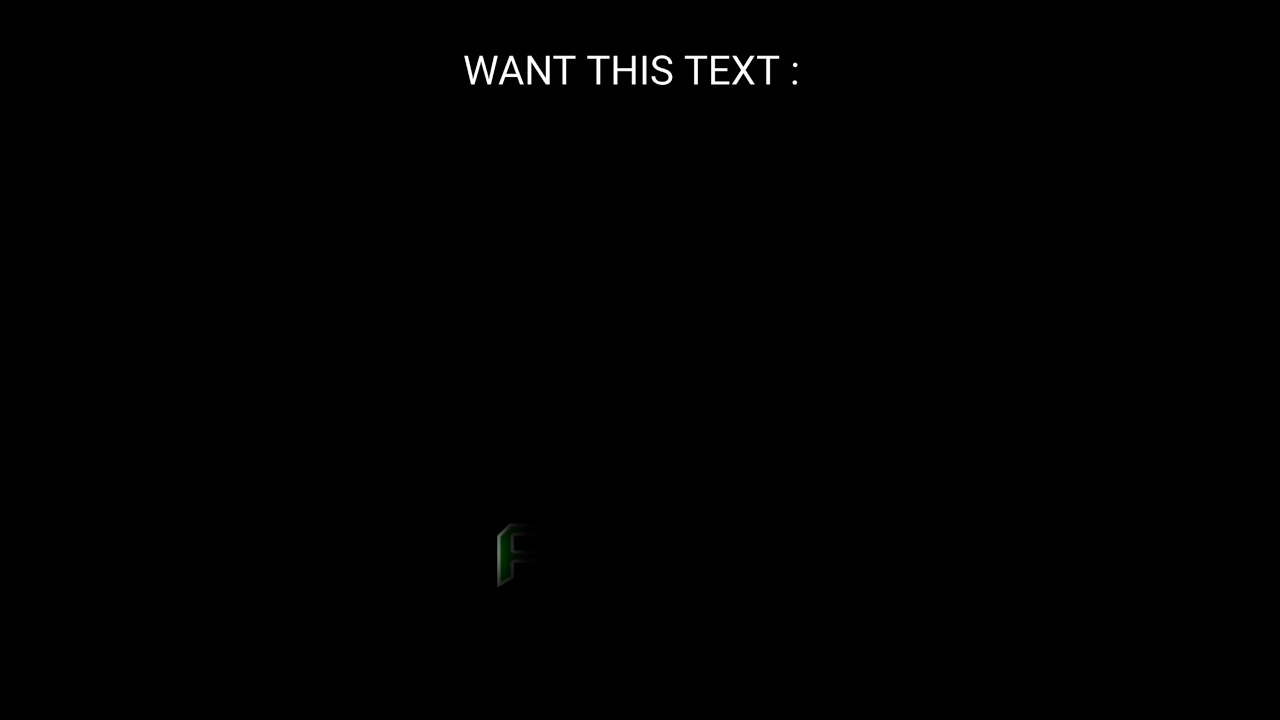 AE LIKE TEXT IN JUST 1 MINUTE 