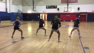 2017-2018 Tryout Dance (Back View)