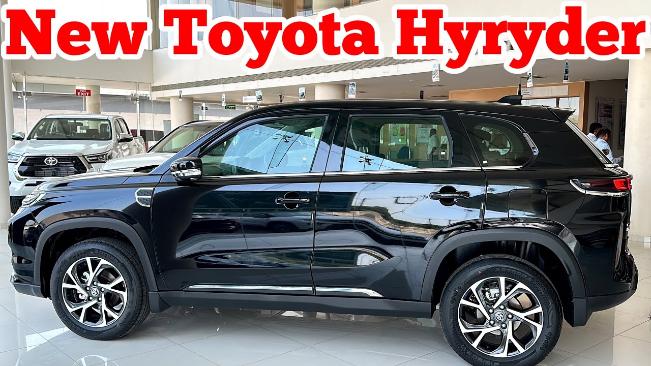 2024 Model Toyota Hyryder G Variant Black Color Review | Toyota Hyryder ...