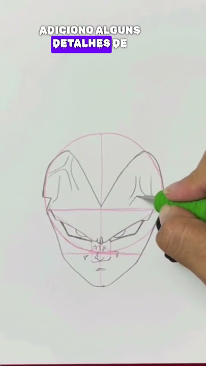 Desenhando e colorindo o VEGETA ULTRA EGO Somente Em Live #7 ( Dragon ball  Super ) 