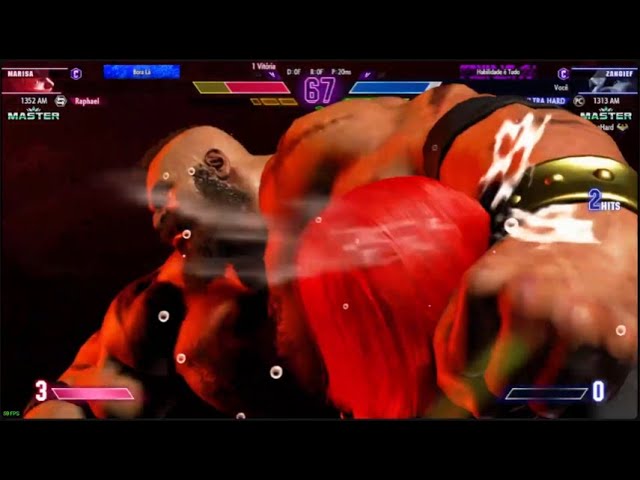 Zangief pulls a 'Magneto' via a glitched interaction that causes Juri to  slide towards him during Street Fighter 6 clip