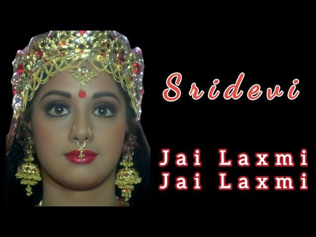#Jai Laxmi Jai Laxmi #Sridevi's #Cute Song #MegaMovieUpdates class=