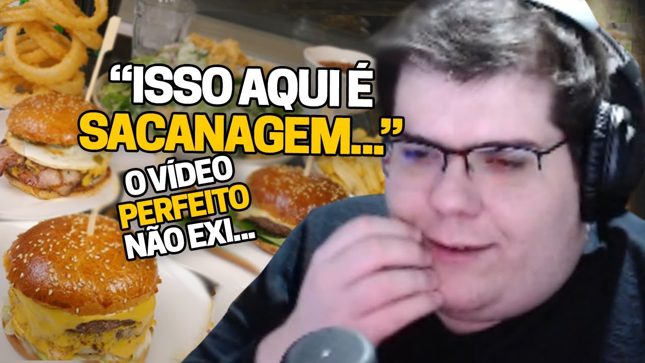 CASIMIRO REAGE AO HAMBÚRGUER 3X CAMPEÃO DO BEST BURGER AWARDS | Cortes do Casimito