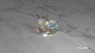 FEM Deformable Solid Sim - Stanford Bunny