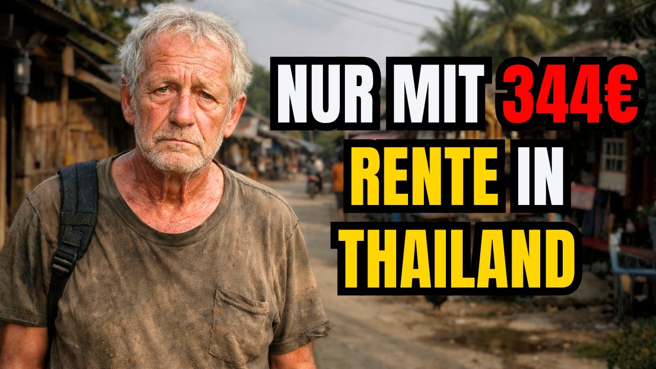 So überlebt Dieter mit NUR 344 € Rente in Thailand 🇹🇭 – die bittere Realität