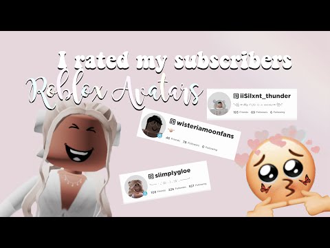 Rating My Subscribers Roblox Avatars Roblox Lifeaskit Youtube - roblox fansite kit