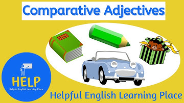 ESL Comparative Adjectives - Adjective + er