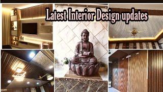 Latest Interior design updates |False ceiling designs|Pvc wall panels|Chorcoal sheets|Ismart Meghana