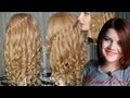 ПРИЧЕСКА на ВЫПУСКНОЙ/ ЛОКОНЫ/ ЦВЕТОК/ ВОДОПАД/ Сurly hairdo with hairflower/ Nina Nonsimple