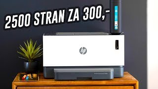 HP Neverstop Laser: Nepřestávejte tisknout za 300 Kč na 2500 stran! (RECENZE #956)