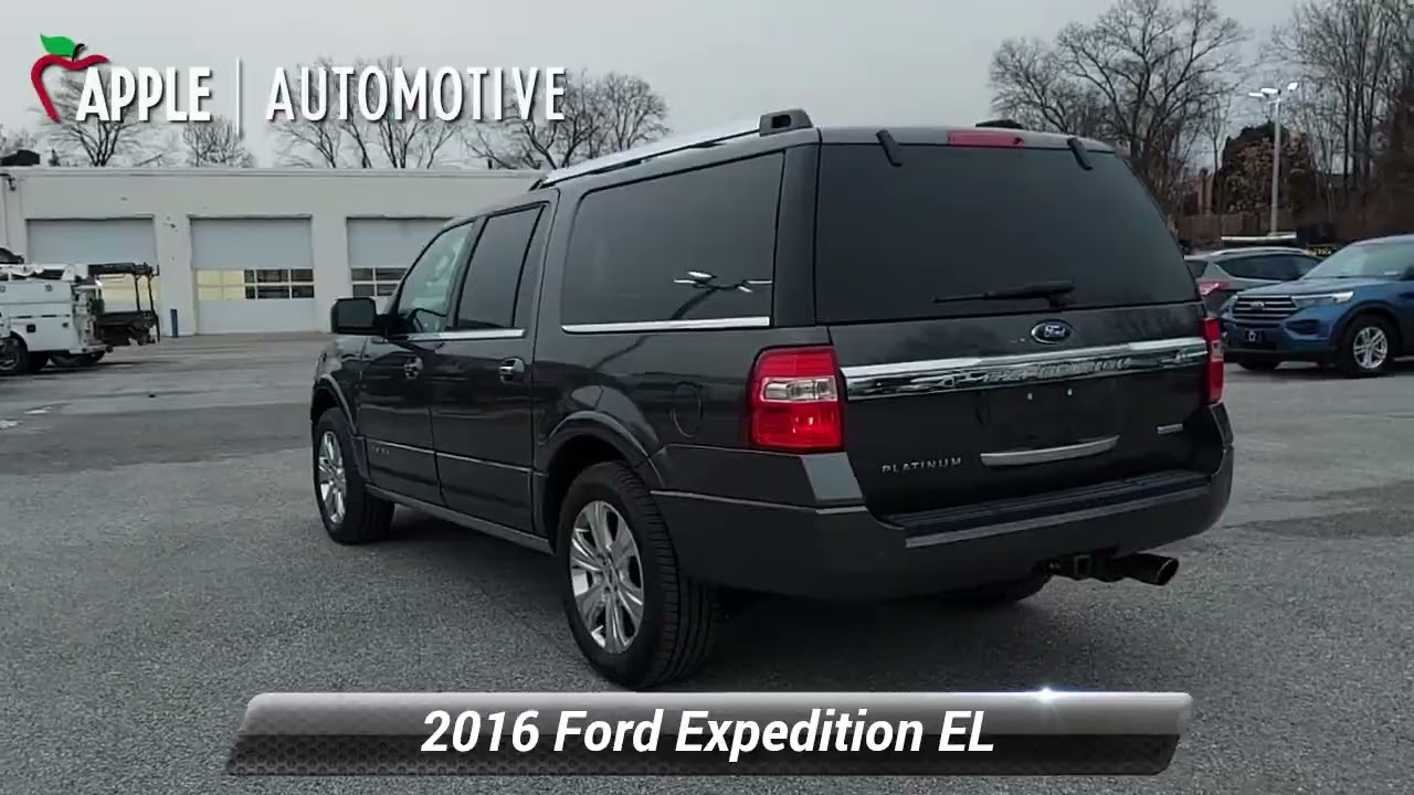 Used 2016 Ford Expedition EL Platinum, York, PA 214040A
