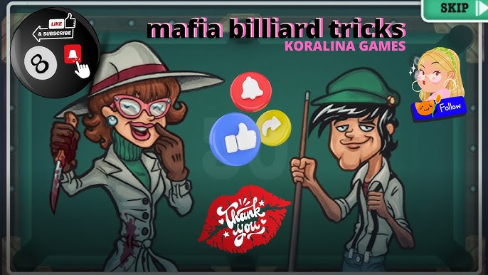 MAFIA BILLIARD TRICKS jogo online no