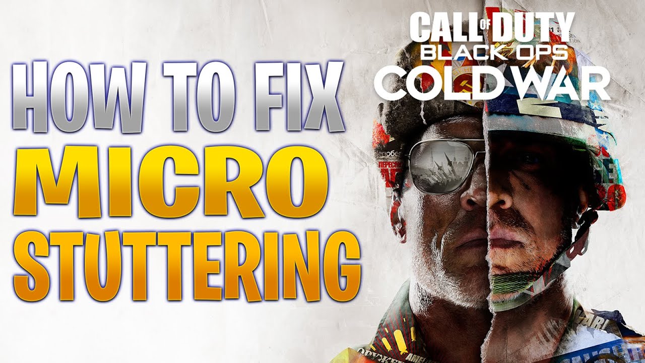 How To FIX Micro Stuttering In Warzone Cold War YouTube