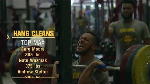 2017 Gopher Football Summer Performance Testing Results