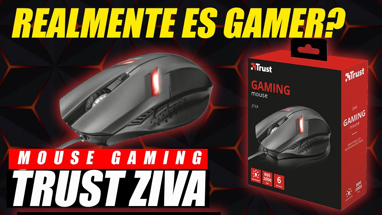 souris Gaming Trust ZIVA (filaire) - Tcsink