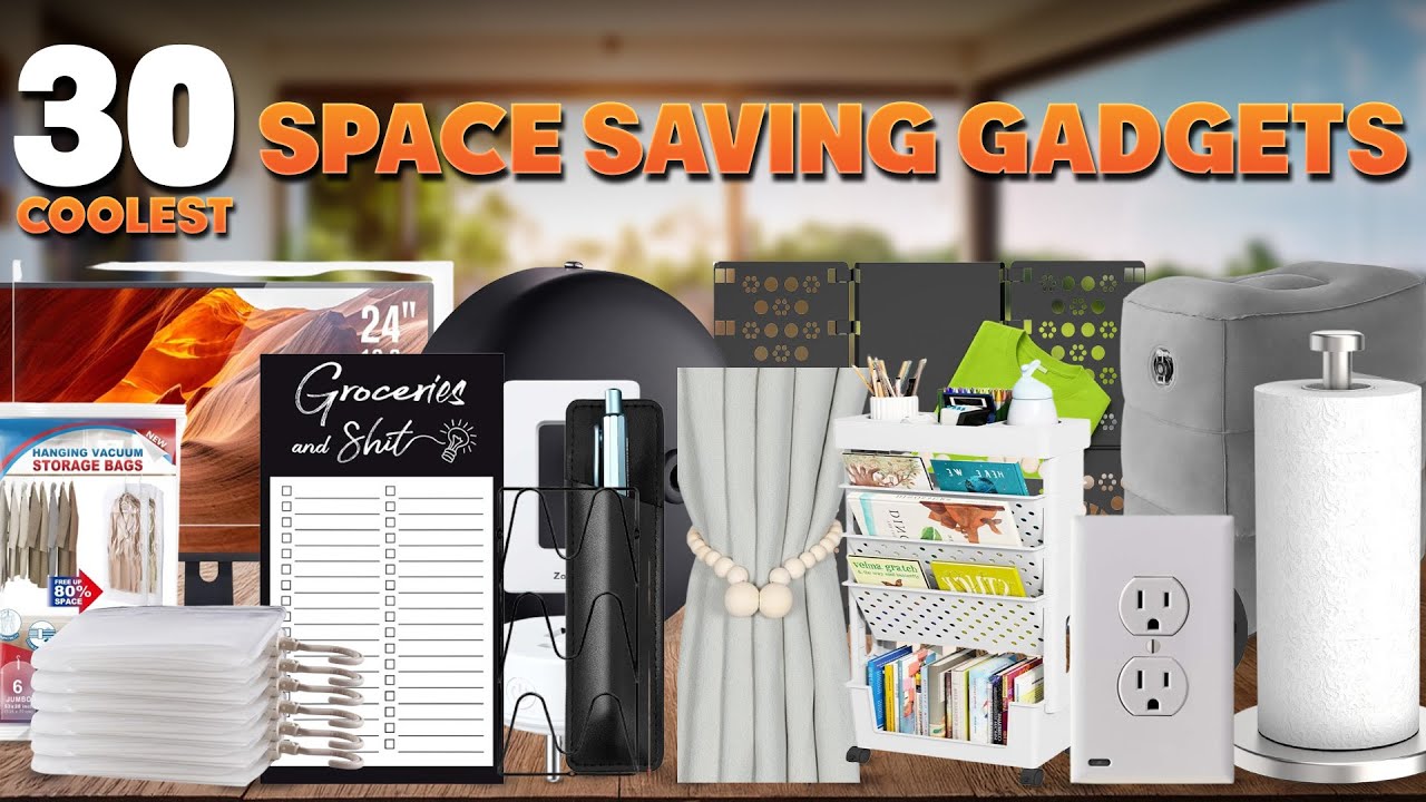 30 Coolest Space Saving Gadgets On Amazon for Tiny Apartments You’ll Love!