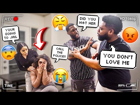 SLAPPING MY WIFE IN FRONT OF MY BROTHER AND HIS GIRLFRIEND GONE WRONG