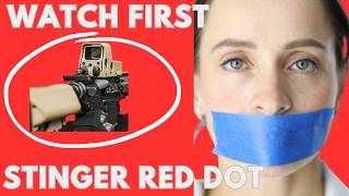 Stinger Red Dot Reviews ((Watch First)) - Stinger Red Dot Sight Review - MCG Tatical Stinger Review
