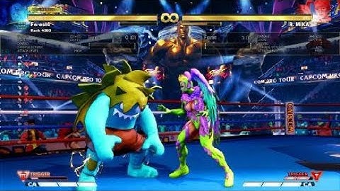 Blanka simple but damaging V Trigger 2 1 Bar setup Combo SFVAES4