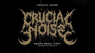 Crucial Noise Font Download