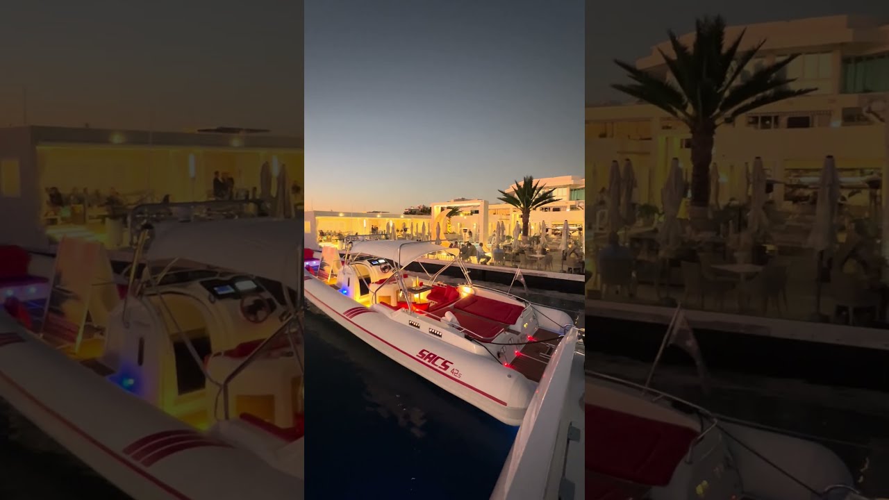 HUSH & CHIA Luxury Charters at Night | Marina Mirage Gold Coast Yacht Charters