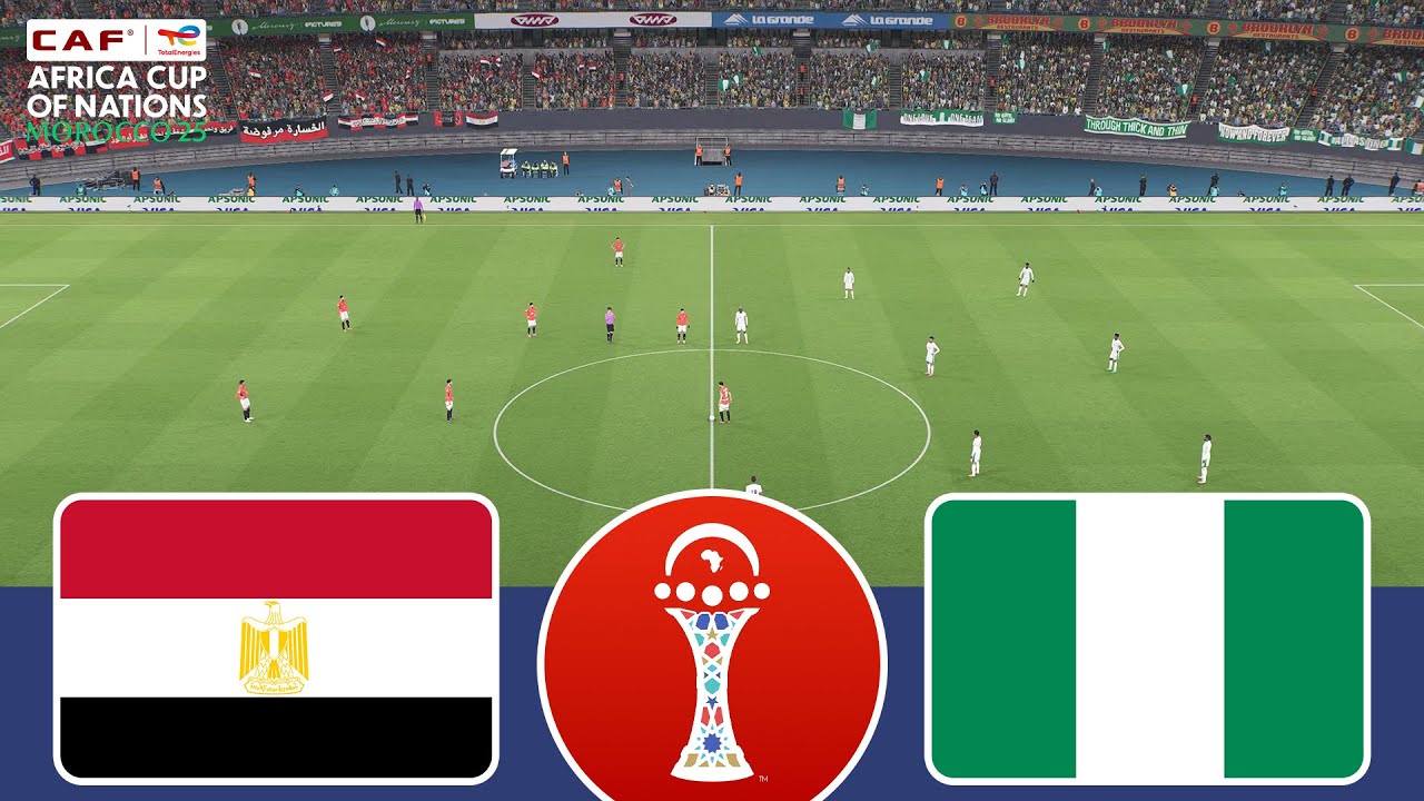 Egypt vs Nigeria - Africa Cup Of Nations 2025 3rd Place - eFootball 26 Full Gameplay PS5™ [4K HDR]