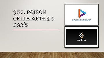 Prison Cells After N Days | LeetCode 957 | Java