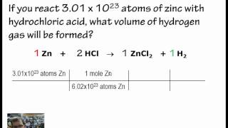 6.6 - Stoichiometry with Avogadro Problem 5
