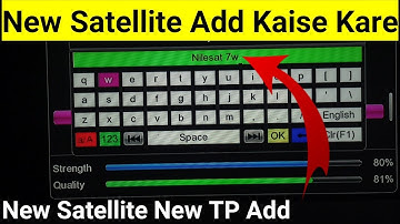 New Satellite, New TP Add Kaise Kare MPEG 4 Settop Box Me | mbfreedish