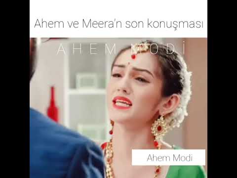 masum/Ahem ve Meera'n son konuşması saathiya/Ahem and Meera's last conversation