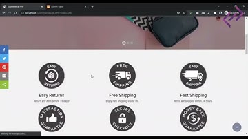 Complete Laravel Ecommerce System in PHP MySQL | Free Source Code Download