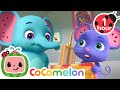 Big and Small! 🐘🐭 Opposite Animal Friends | JJ's Animal Time | Sing Along | Learn about Animals