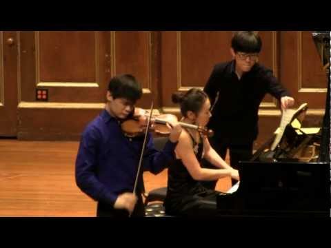 Angelo Xiang Yu and Mei Rui - Chausson Poème, Op. 25