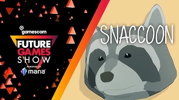 Snaccoon - Announcement Trailer - Future Games Show Gamescom 2022